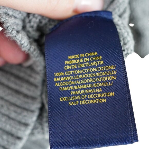 Polo Ralph‎ Lauren Cable Knit Sweater Size 3T - Picture 5 of 7